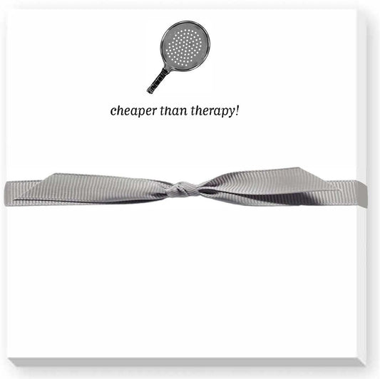 Paddle Cheaper Than Therapy Doodle Notepad - Lighthouse Sports