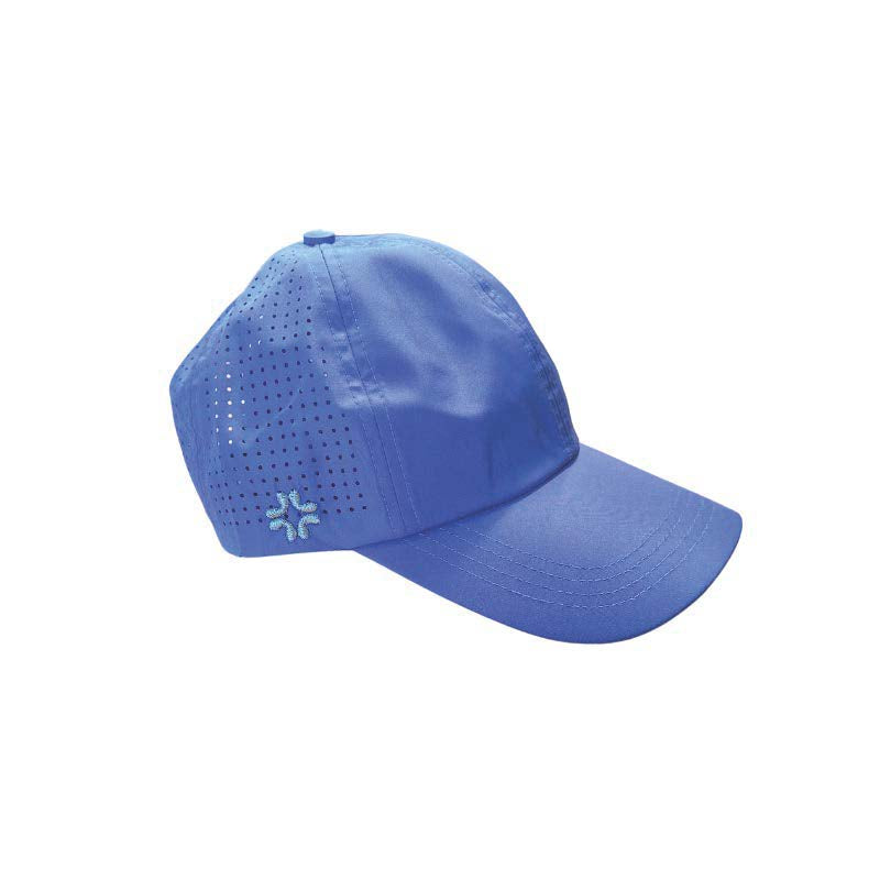 Side view Baja Blue VIMHUE Sun Goddess cap