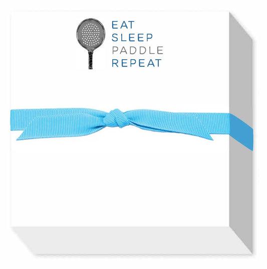 Eat Sleep Paddle Repeat Notepad