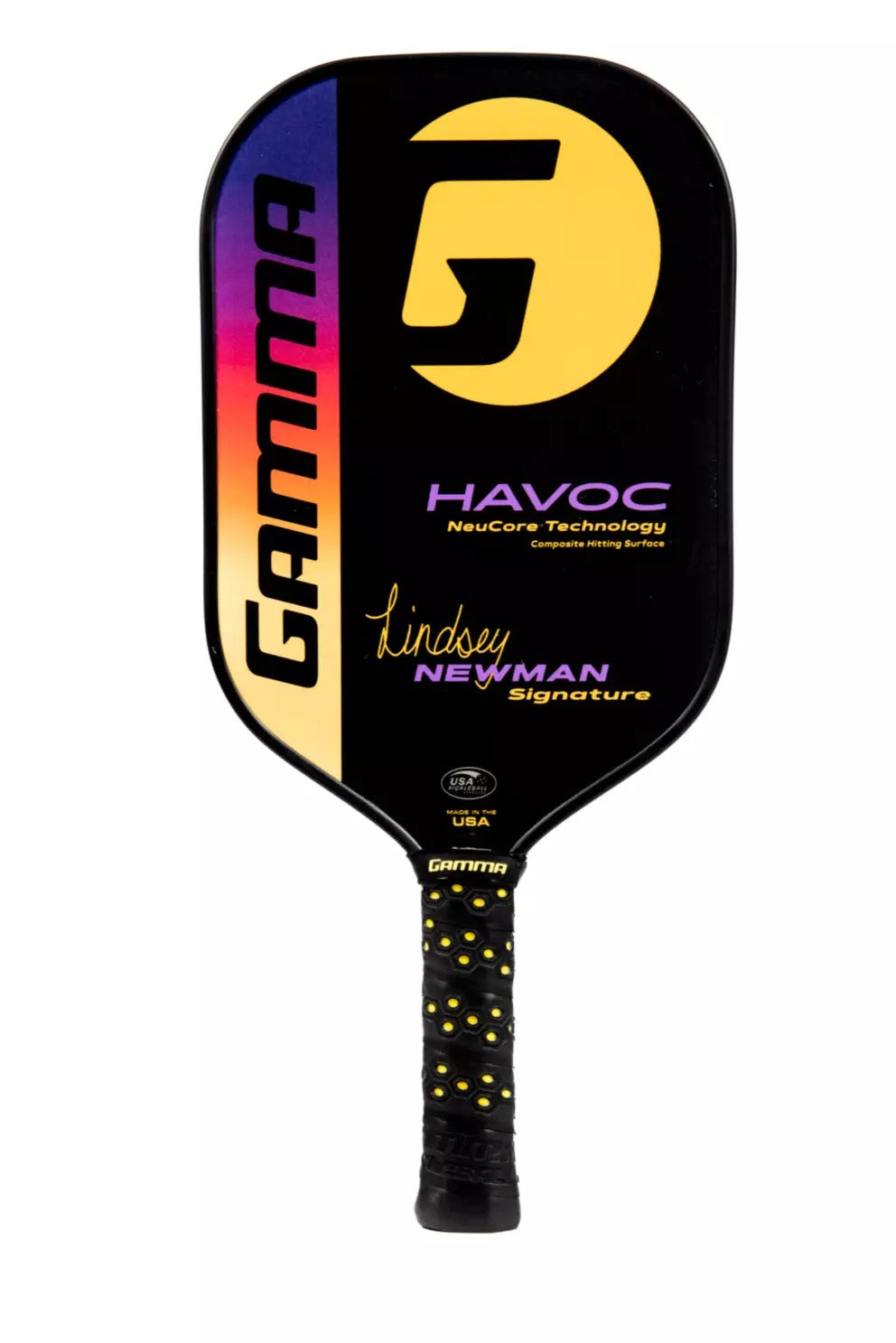 Gamma Havoc MIddleweight Composite pickleball paddle 