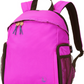 Elegant pink backpack with a multiple pockets and storage compartments, combining functionality with a touch of luxury for pickleball and tennis.